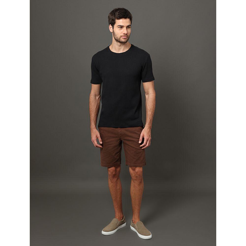 Camiseta Masculina Ribana Logo Monogram Calvin Klein Jeans - Preto - 3