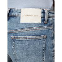 Shorts Jeans Feminino Barras a Fio Calvin Klein Jeans - Azul Claro - 1