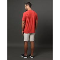 Camiseta Masculina Flamê Com Bolso Calvin Klein Jeans - Vermelho - 2