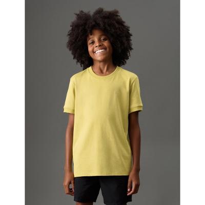 Camiseta Menino Malhão Com Punhos Calvin Klein Jeans - Verde Pistache