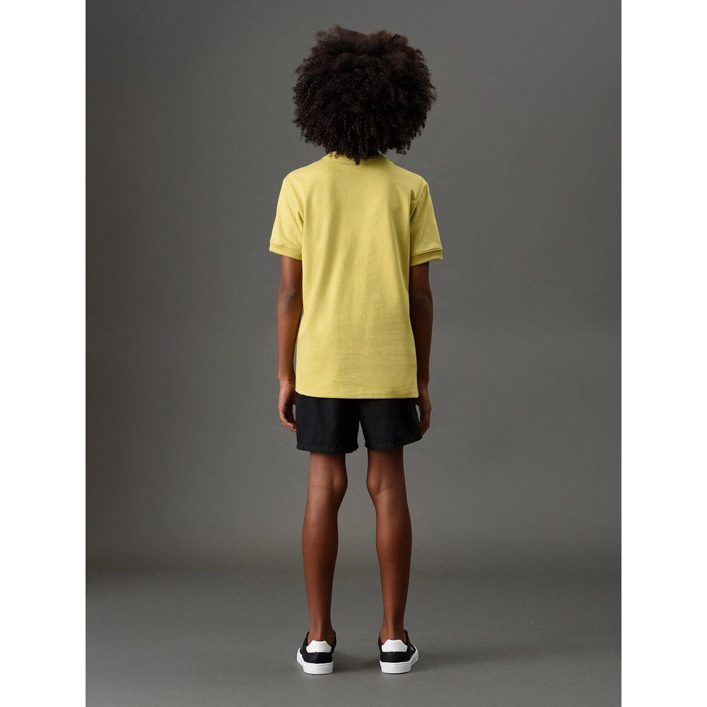 Camiseta Menino Malhão Com Punhos Calvin Klein Jeans - Verde Pistache - 2