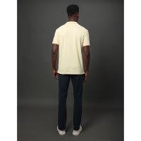 Polo Masculina Premium Calvin Klein Jeans - Amarelo Manteiga - 2