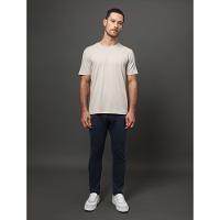 Camiseta Masculina Rubber Patch Calvin Klein Jeans - Caqui Claro - 3