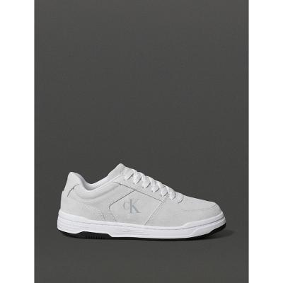 Tênis Masculino Court Camurça Calvin Klein Jeans - Off White