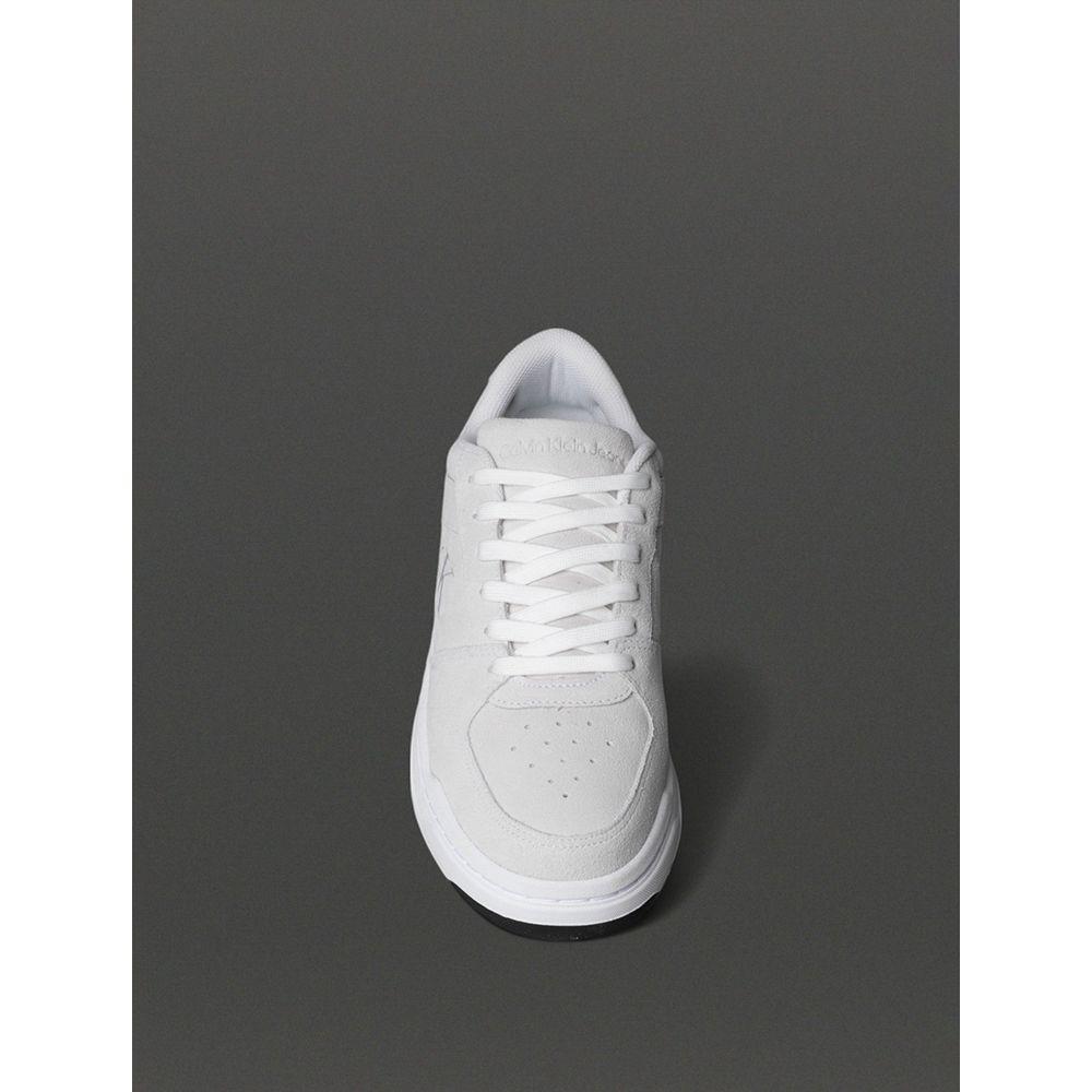 Tênis Masculino Court Camurça Calvin Klein Jeans - Off White - 7