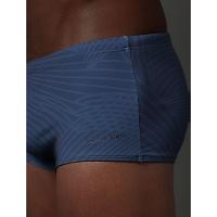 Sunga Trunk Ondas Assimetricas Calvin Klein Swimwear - Marinho