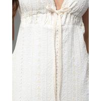 Vestido Feminino Midi de Laise Calvin Klein Jeans - Branco