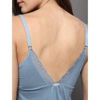 Pijama Feminino Short Doll Modal Lace Calvin Klein Underwear - Azul Claro