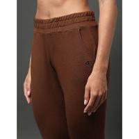 Calça Feminina Wide Moletinho Calvin Klein Underwear - Marrom