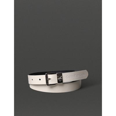 Cinto Feminino Passante Metal Calvin Klein Jeans - Off White