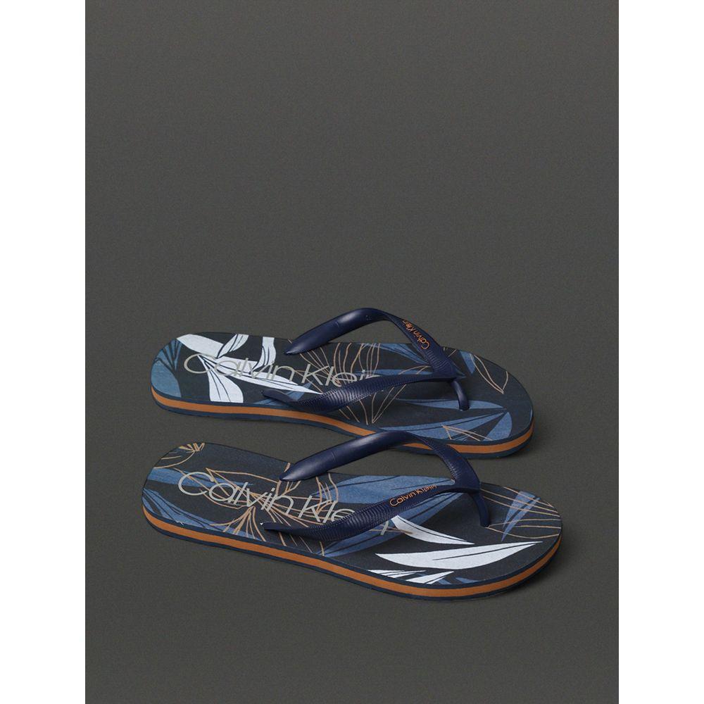 Chinelo Masculino Montera Tropic Calvin Klein Swimwear - Marinho - 2