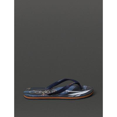 Chinelo Masculino Montera Tropic Calvin Klein Swimwear - Marinho