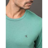 Camiseta Masculina Pima Calvin Klein Jeansm - Verde
