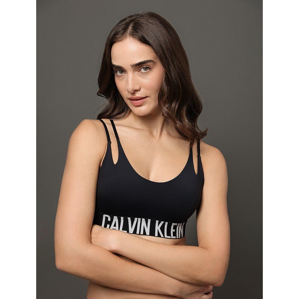 Top Feminino Micro Intense Power Calvin Klein Underwear - Preto - 5