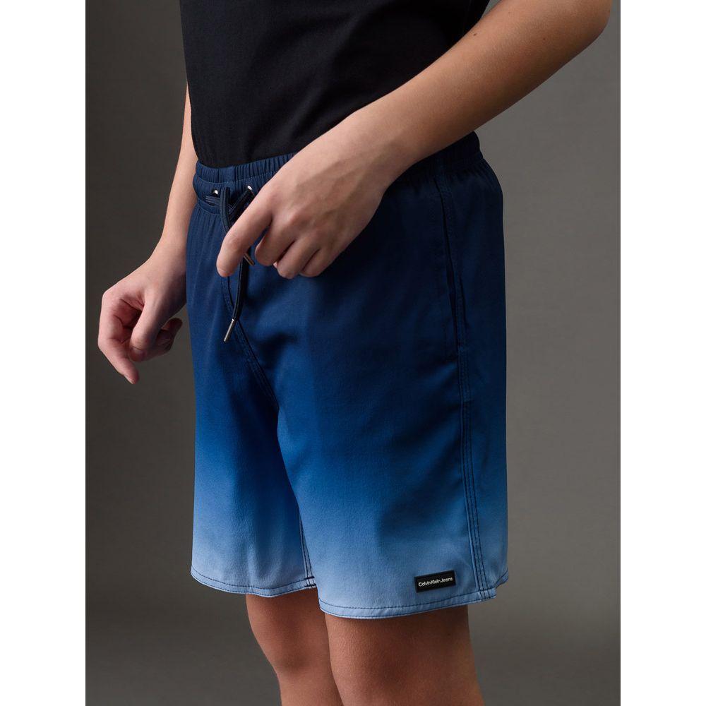 Shorts Menino Elástico Degradê Calvin Klein Swimwear - Marinho - 4