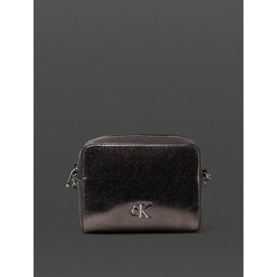 Bolsa Feminina Câmera Bag Metálica Calvin Klein Jeans - Grafite