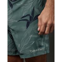 Shorts D'Água Masculino Dupla Face Hibiscus Calvin Klein Swimwear - Verde