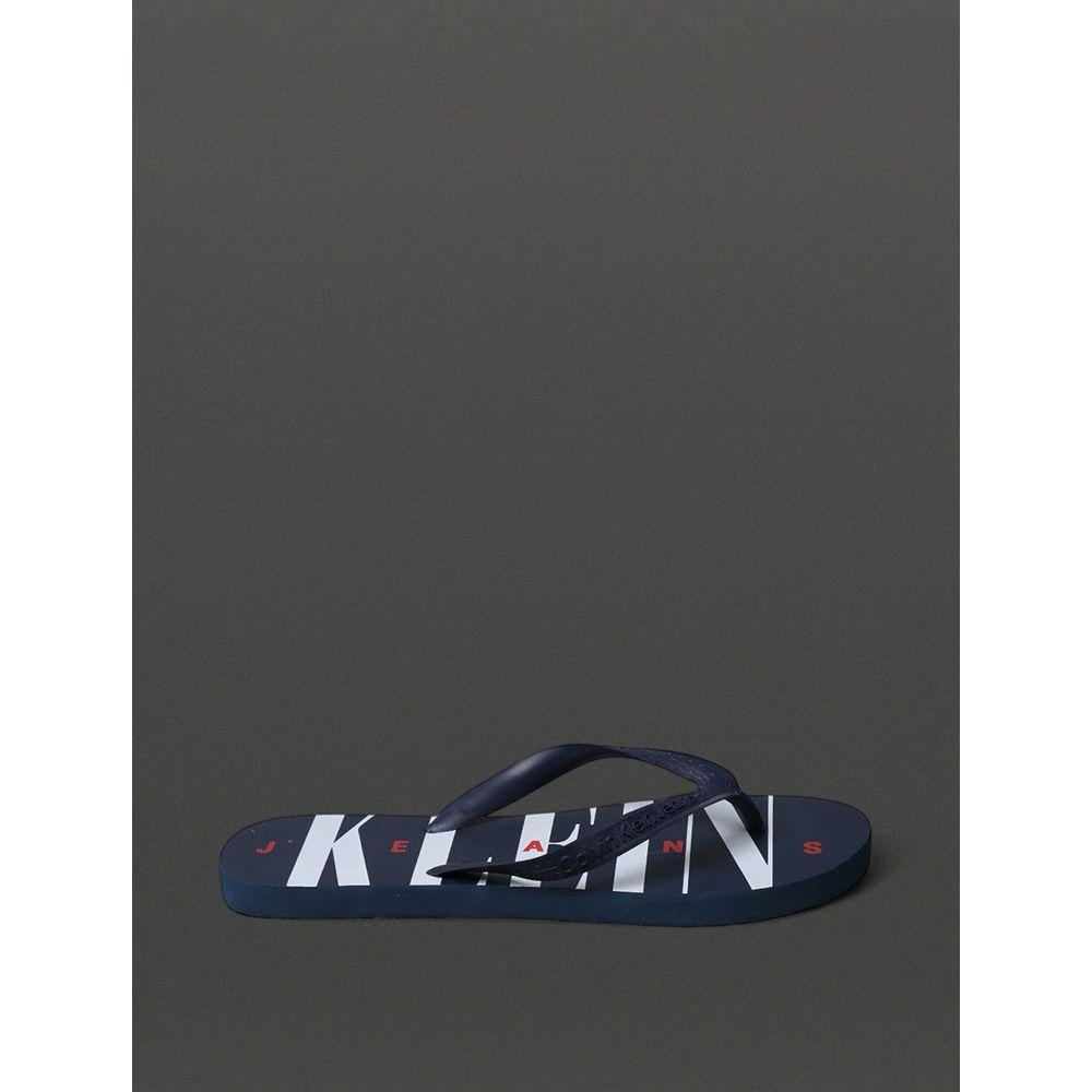 Chinelo Masculino Serif Font Calvin Klein Jeans - Marinho - 1