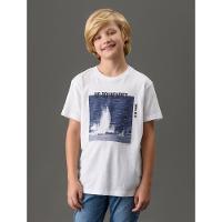 Camiseta Menino No Boundaries Calvin Klein Jeans - Branco - 1