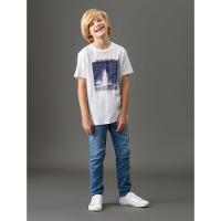 Camiseta Menino No Boundaries Calvin Klein Jeans - Branco - 3