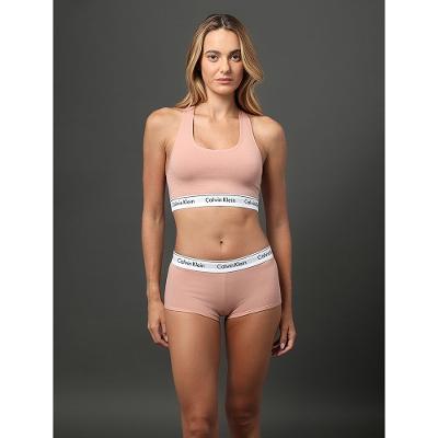 Top Nadador Feminino Modern Cotton Calvin Klein Underwear - Terra