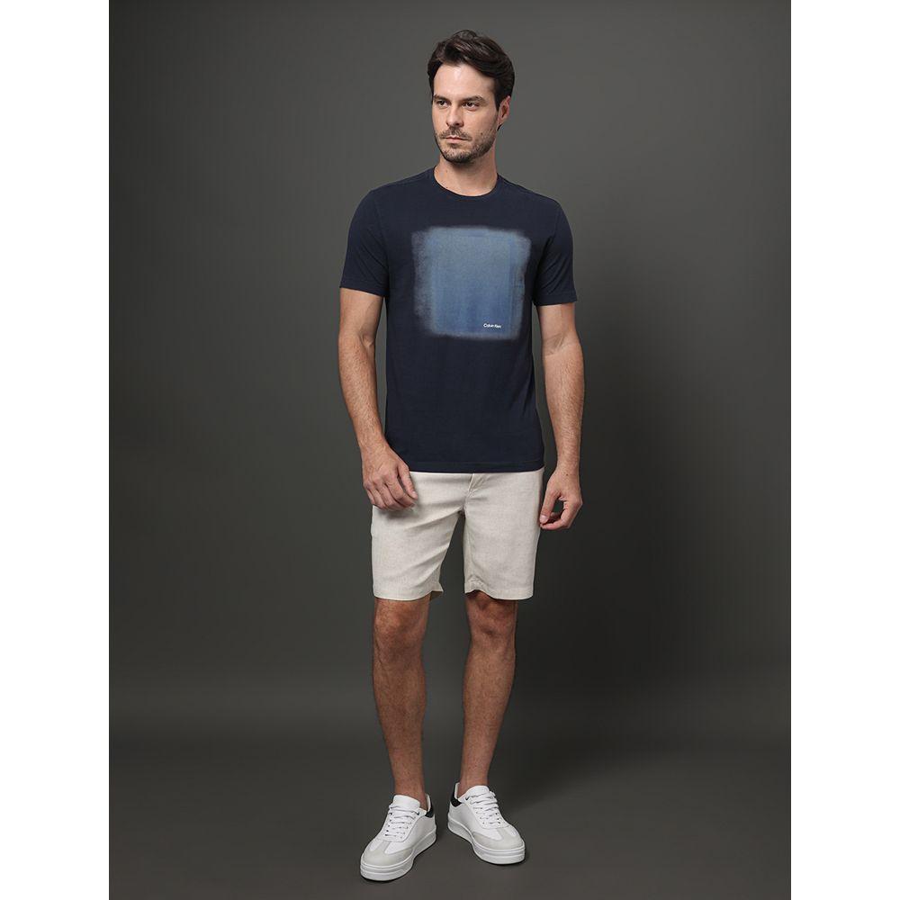 Bermuda Masculina Elástico Calvin Klein - Off White - 3