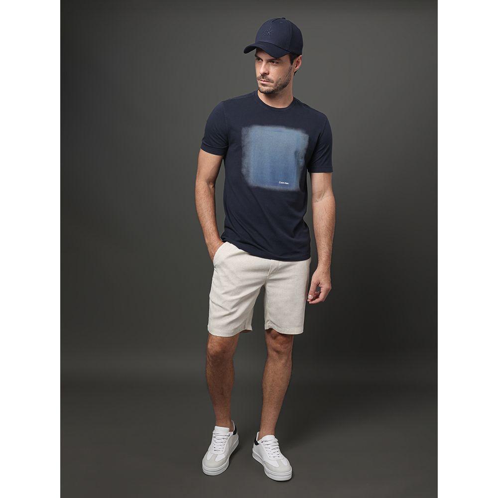 Bermuda Masculina Elástico Calvin Klein - Off White - 5