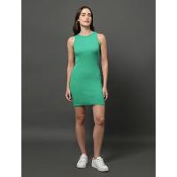 Vestido Feminino Ribana Calvin Klein Jeans - Verde Médio - 3