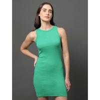 Vestido Feminino Ribana Calvin Klein Jeans - Verde Médio - 1