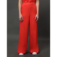 Calça Feminina Super Wide Leg Calvin Klein Jeans - Vermelho - 1