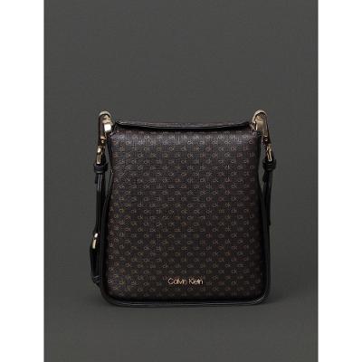 Bolsa Feminina Crossbody Monograma Calvin Klein - Marrom