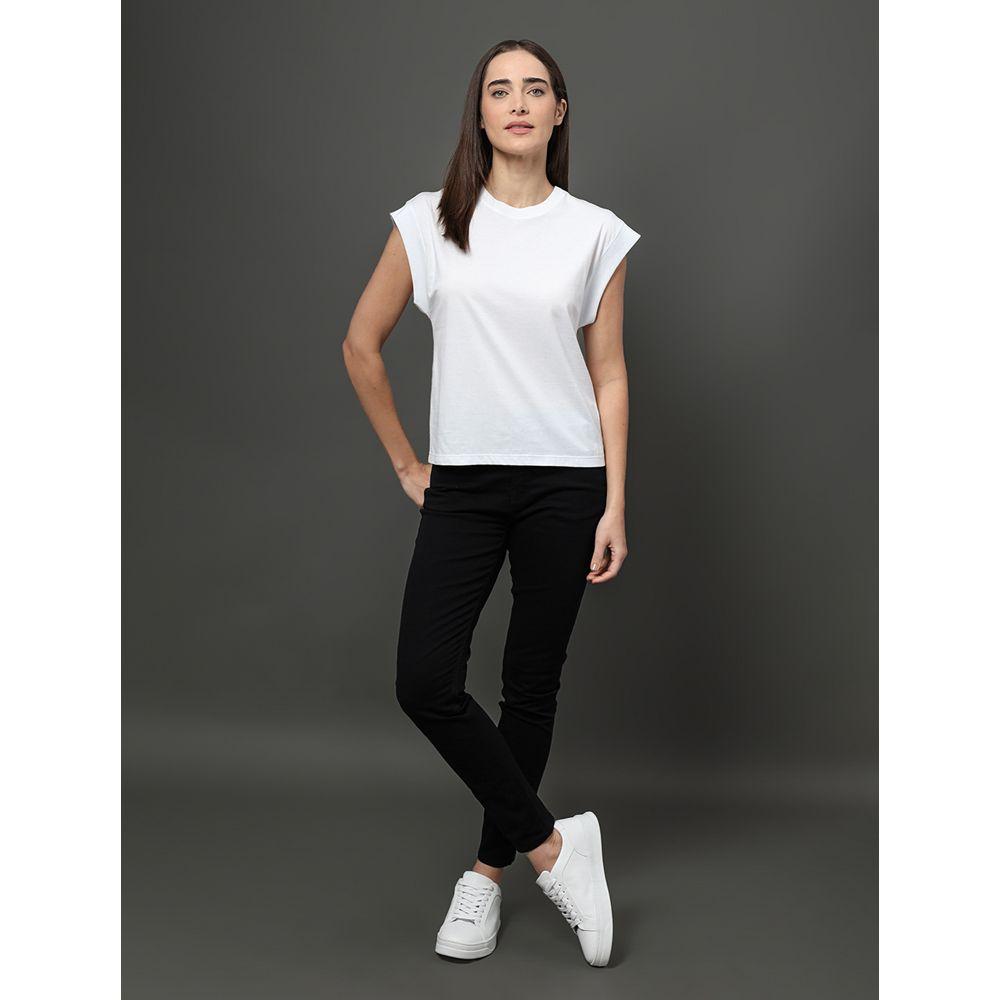 Regata Feminina Algodão Egípcio Calvin Klein - Branco - 3