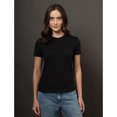Camiseta Logo Embossed Bordado - Preto