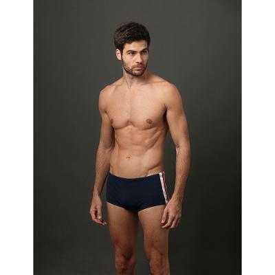Sunga Trunk Faixa Bicolor Calvin Klein Swimwear - Marinho