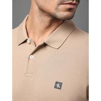 Polo Masculina Premium Calvin Klein Jeans - Caqui Medio