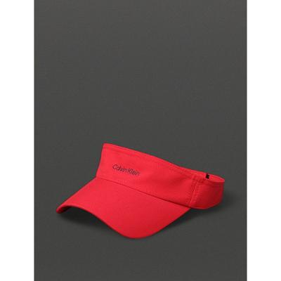 Viseira Feminina Calvin Klein Swimwear - Vermelho