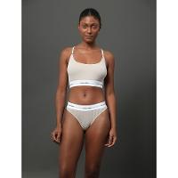 Top Nadador Feminino Modal Modern Calvin Klein Underwear - Areia - 1