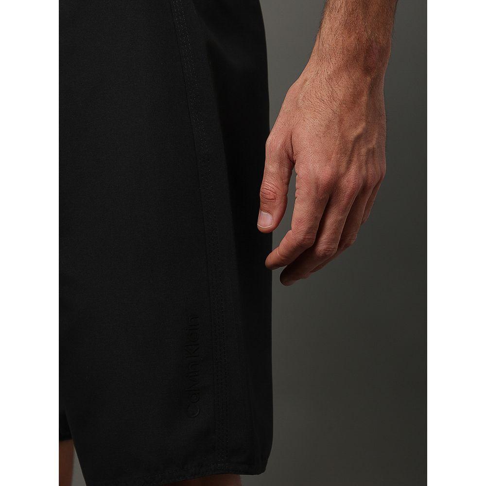 Bermuda D'Água Masculina Logo Refletivo Calvin Klein Swimwear - Preto - 4