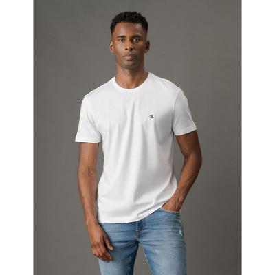 Camiseta Mc Ckj Masc Ck Bordado - Branco 2