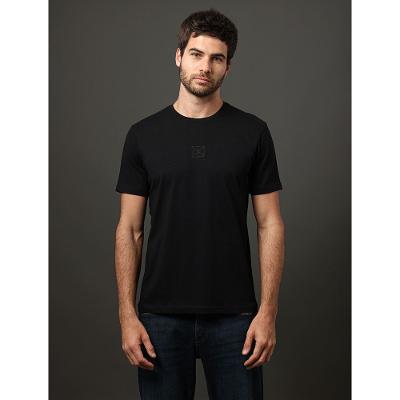 Camiseta Masculina Rubber Patch Calvin Klein - Preto