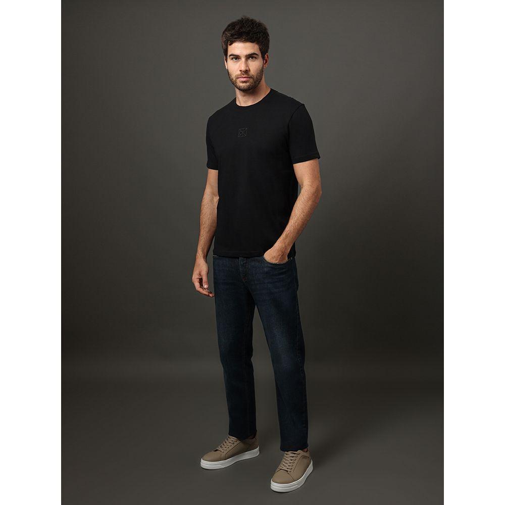 Camiseta Masculina Rubber Patch Calvin Klein - Preto - 3