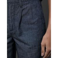 Calça Jeans Feminina Cânhamo Wide Leg Calvin Klein - Marinho