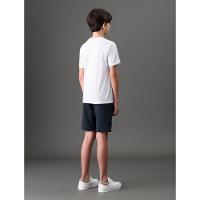 Camiseta Menino Manga Curta Logo Calvin Klein Jeans - Branco 2 - 2