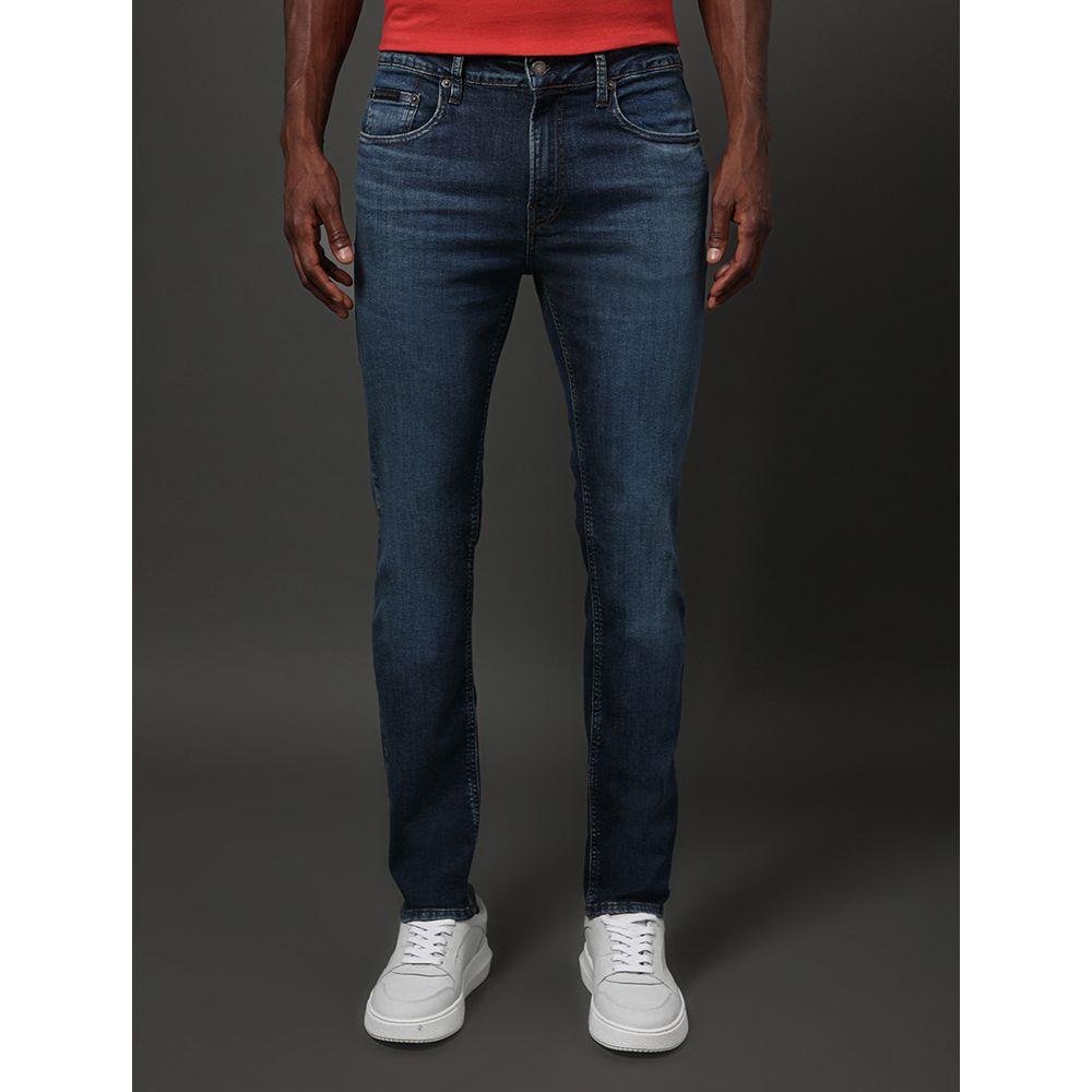 Calça Jeans Masculina Skinny 5 Pockets Calvin Klein Jeans - Marinho - 1