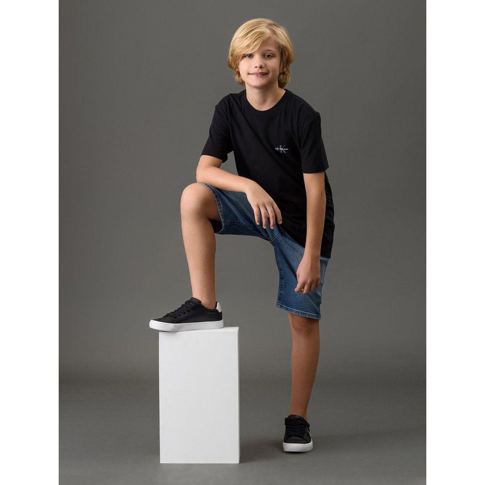 Camiseta Menino Re Issue Calvin Klein Jeans - Preto - 5