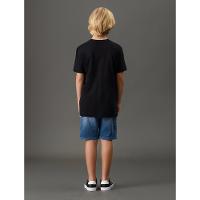 Camiseta Menino Re Issue Calvin Klein Jeans - Preto - 2