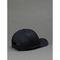 Boné Infantil Masculino de Sarja Aba Curva Estampa Logo Calvin Klein Jeans - Preto - 2