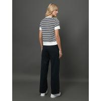 Top Feminino Tricot Listrado Calvin Klein - Marinho - 2