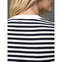 Top Feminino Tricot Listrado Calvin Klein - Marinho