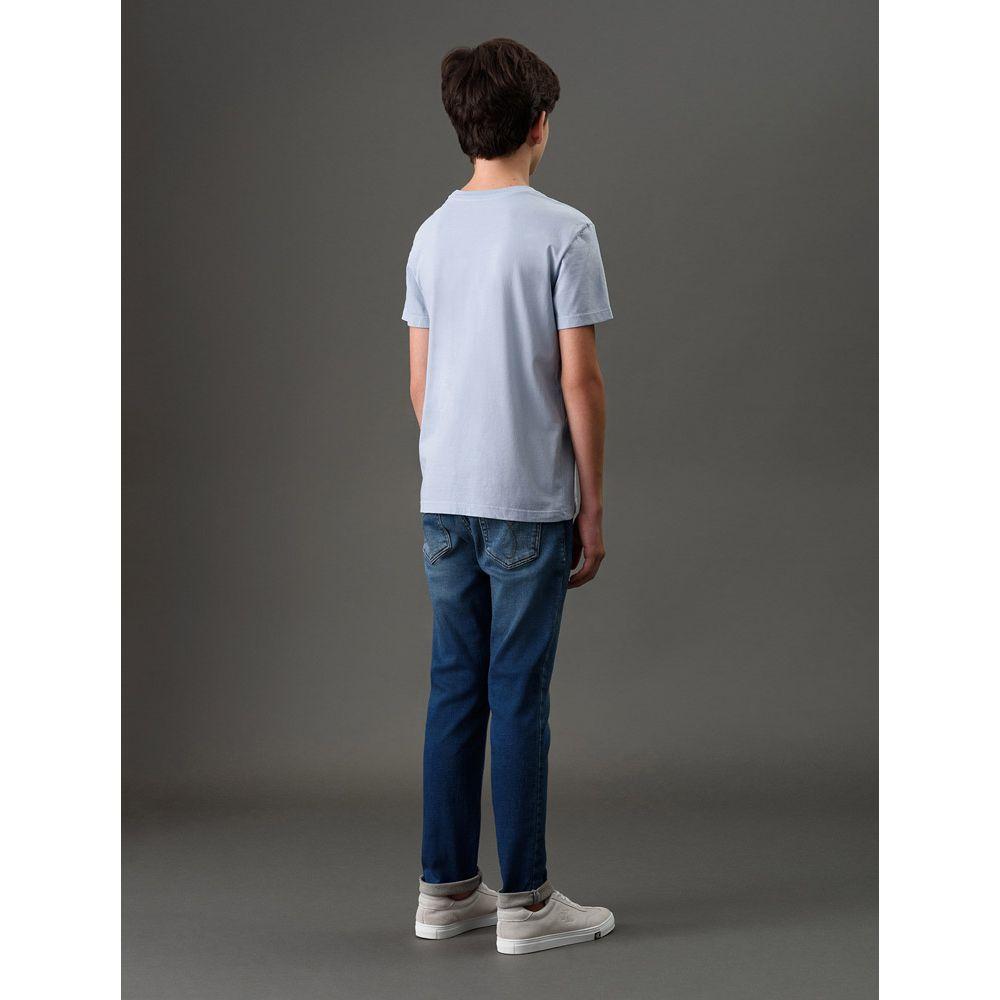 Camiseta Menino Reissue Peito Calvin Klein Jeans - Lavanda - 2